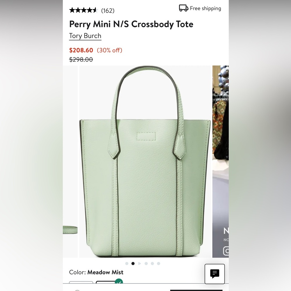 Perry Mini N/S Crossbody Tote
Tory Burch